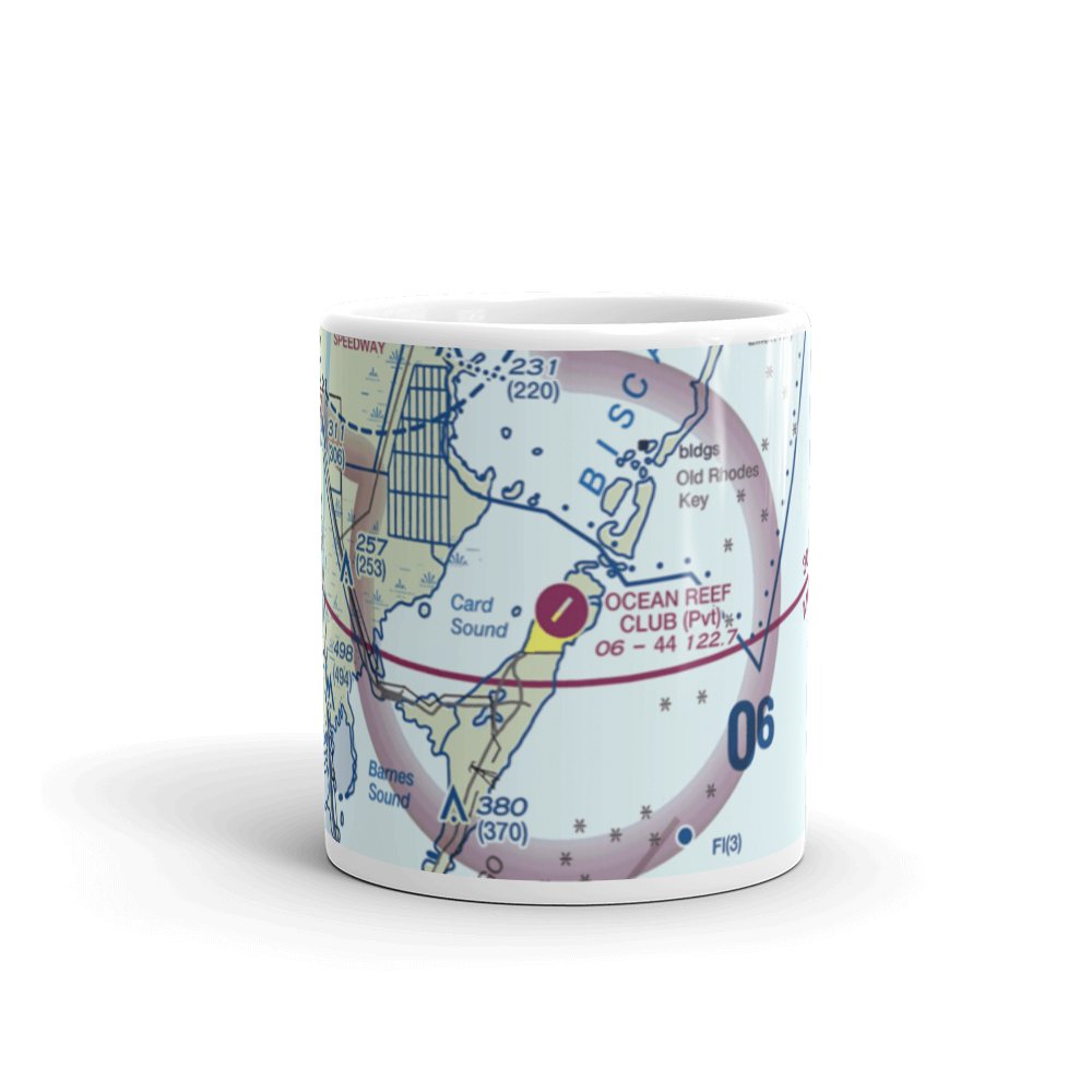 Ocean Reef Club Airport (07FA) VFR Sectional  Mug 