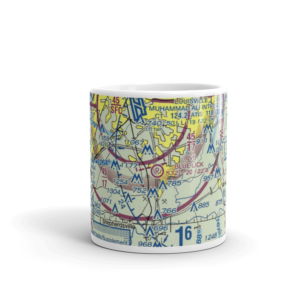 Blue Lick Airport (07KY) VFR Sectional  Mug 