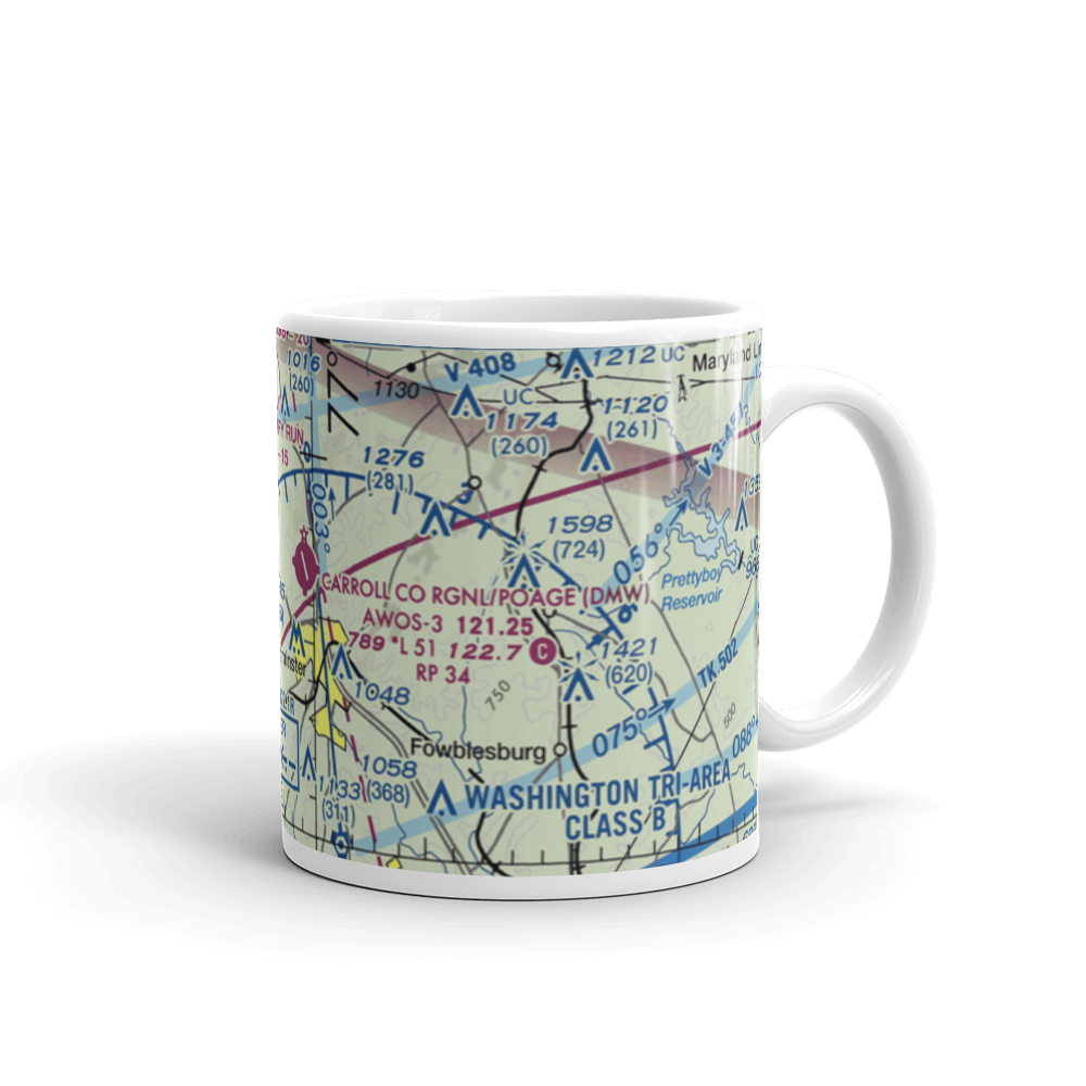 Baugher's Orchard Airport (07MD) VFR Sectional  Mug 