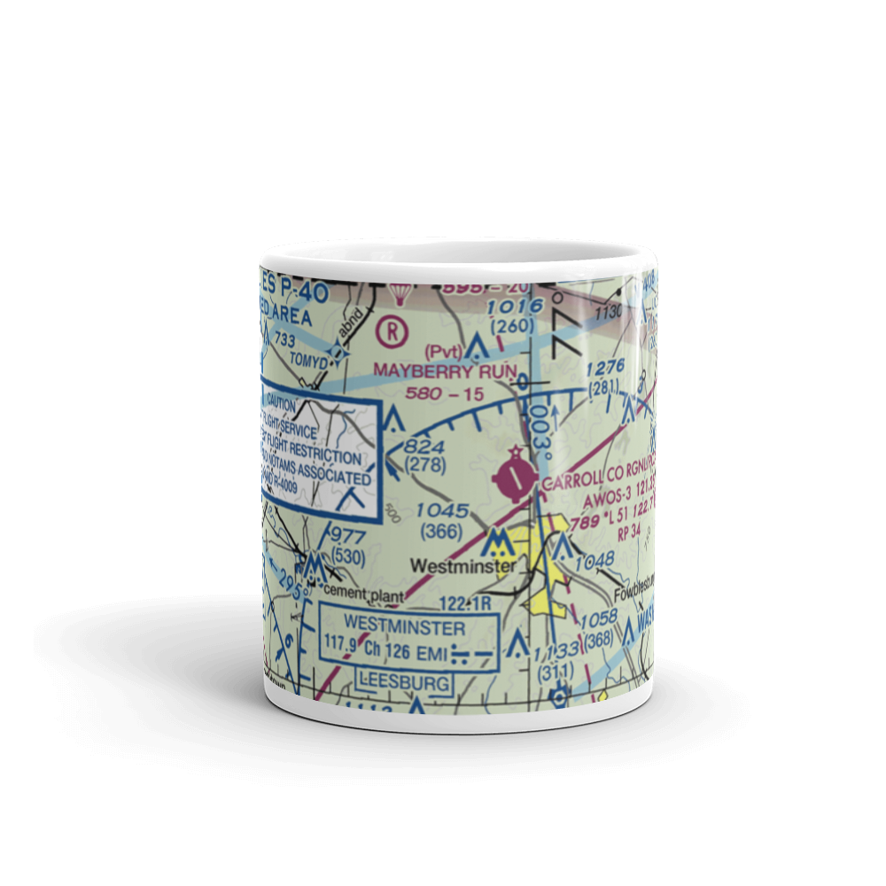 Baugher's Orchard Airport (07MD) VFR Sectional  Mug 