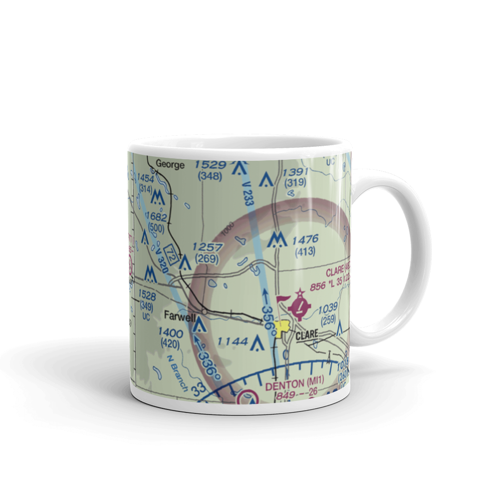 Scott Airstrip (07MI) VFR Sectional  Mug 