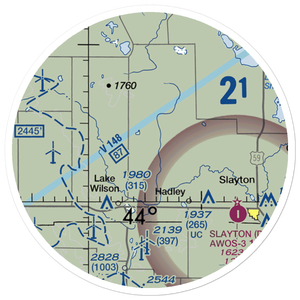 Dairyview Airport (07MN) VFR Sectional Sticker (20 mile)