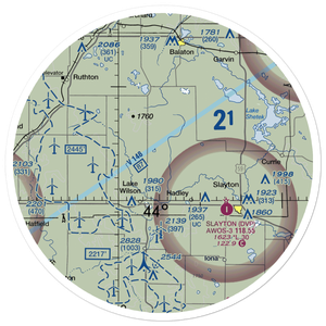 Dairyview Airport (07MN) VFR Sectional Sticker (30 mile)