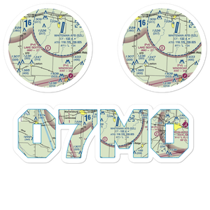 Lake Sexton Airport (07MO) VFR Sectional Sticker Pack