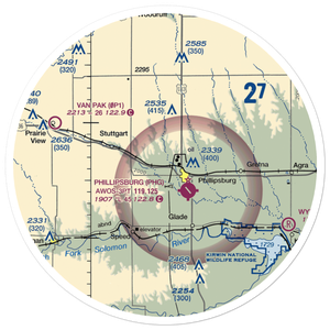 Churchill Airport (07SN) VFR Sectional Sticker (30 mile)