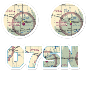 Churchill Airport (07SN) VFR Sectional Sticker Pack