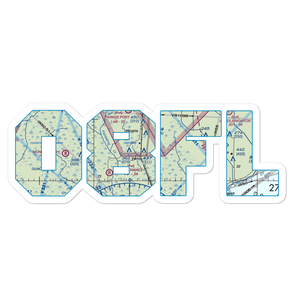 J. H. Hendrie Farms Airport (08FL) VFR Sectional Sticker