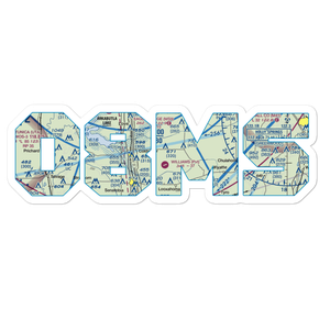 Williams Field (08MS) VFR Sectional Sticker