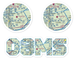 Williams Field (08MS) VFR Sectional Sticker Pack