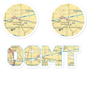 Matovich Airport (08MT) VFR Sectional Sticker Pack