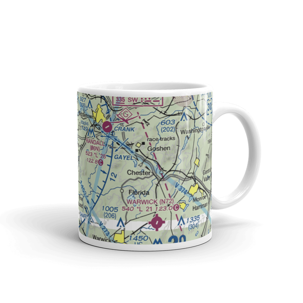 Md1 Airport (08NY) VFR Sectional  Mug 