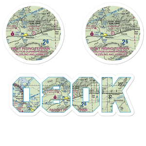 Parks Airport (08OK) VFR Sectional Sticker Pack