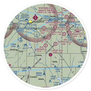 Broken B Airport (08OL) VFR Sectional Sticker (30 mile)