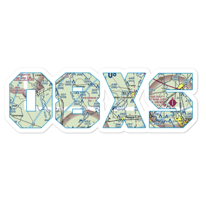 Peterson Airport (08XS) VFR Sectional Sticker