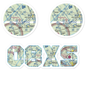 Peterson Airport (08XS) VFR Sectional Sticker Pack