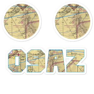 Stronghold Airport (09AZ) VFR Sectional Sticker Pack