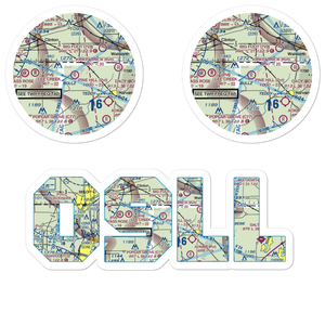 Pine Hill Airport (09LL) VFR Sectional Sticker Pack