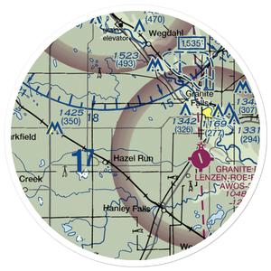 W Johnson Field (09MN) VFR Sectional Sticker (20 mile)