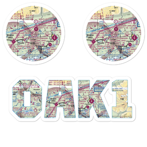 Anderson Lake Airport (0AK1) VFR Sectional Sticker Pack