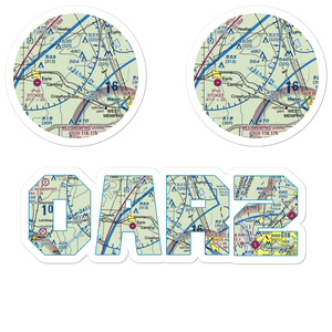 Mission Field-Marotti Memorial Airport (0AR2) VFR Sectional Sticker Pack