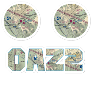 Western Sky Airport (0AZ2) VFR Sectional Sticker Pack