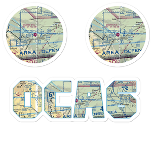 Emory Ranch Airport (0CA6) VFR Sectional Sticker Pack
