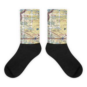 Ward Ranch Airport (0CA8) VFR Sectional Socks