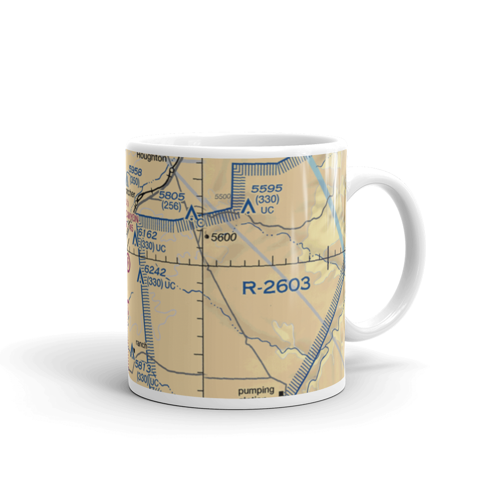Pinon Canyon Airport (0CD5) VFR Sectional  Mug 