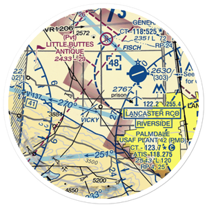 Bohunk's Airpark (0CL6) VFR Sectional Sticker (20 mile)