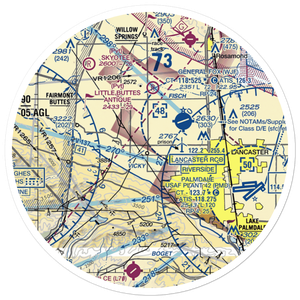 Bohunk's Airpark (0CL6) VFR Sectional Sticker (30 mile)