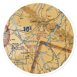 Flying M & M Ranch Airport (0CO6) VFR Sectional Sticker (30 mile)