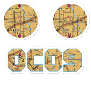 Van Treese Airport (0CO9) VFR Sectional Sticker Pack