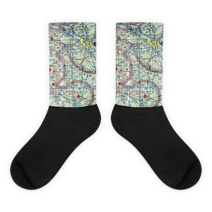 Paradise Falls Airport (0GA4) VFR Sectional Socks