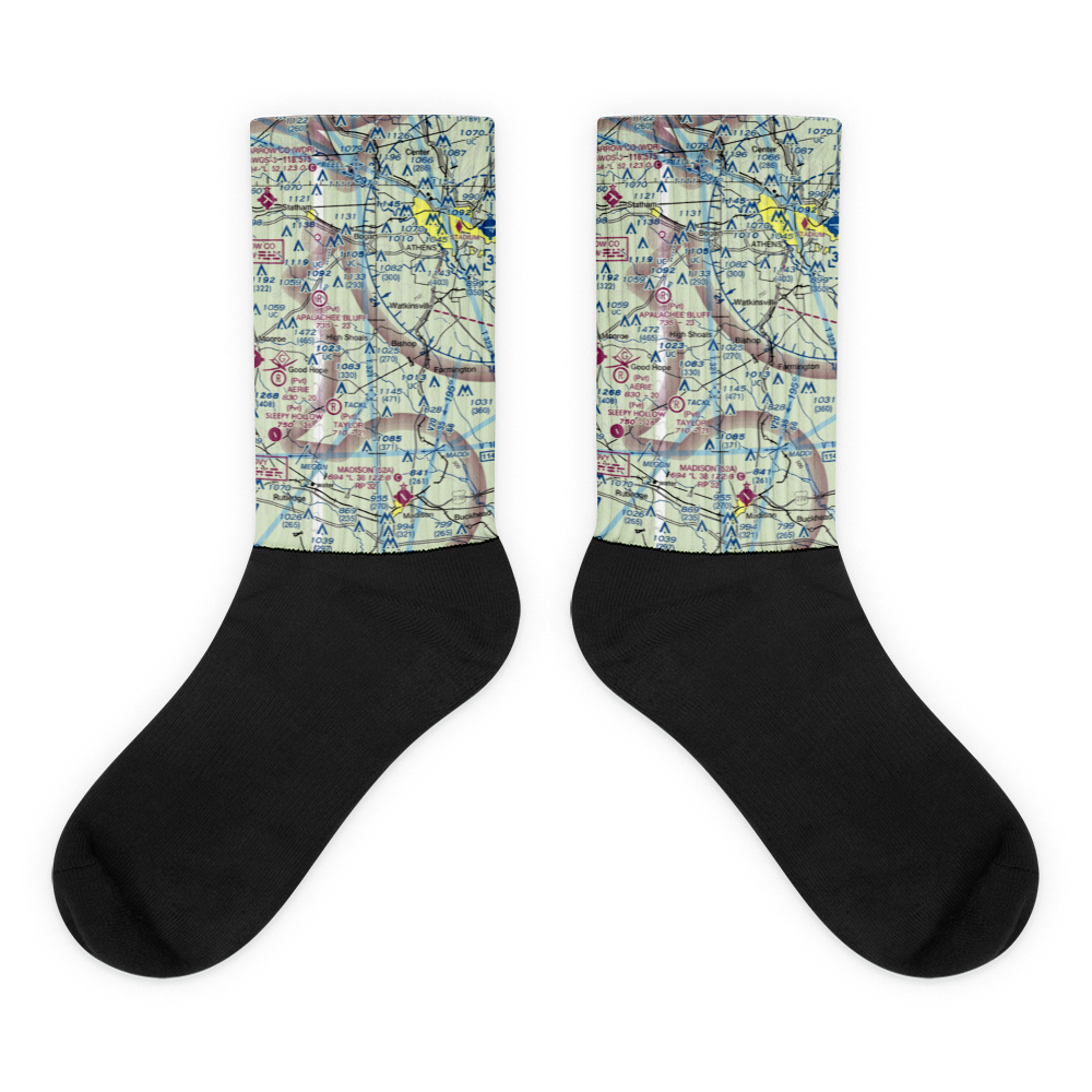 Paradise Falls Airport (0GA4) VFR Sectional Socks 