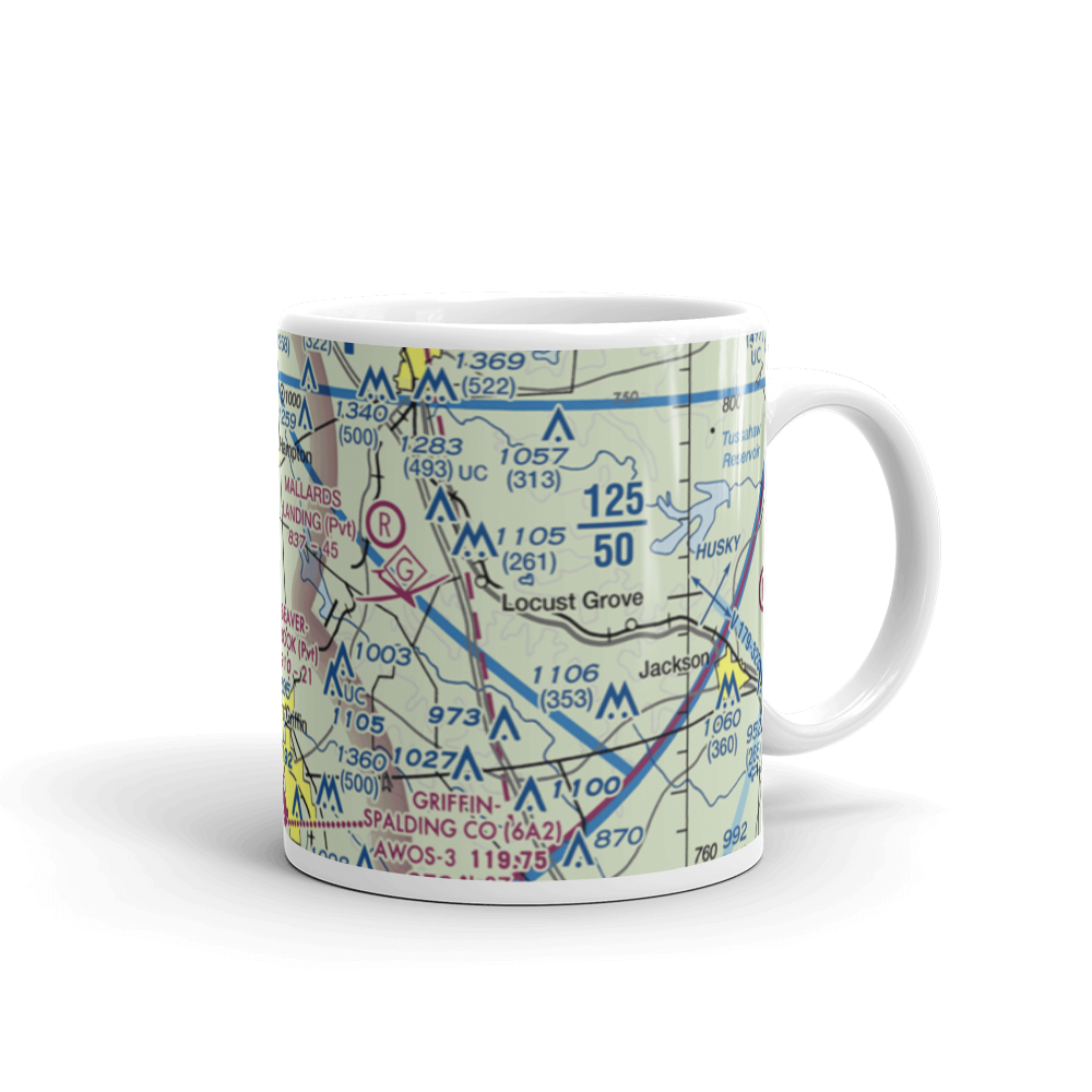 Pecan Patch Airstrip (0GE4) VFR Sectional  Mug 