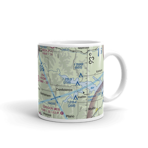 Moore Private Airport (0IA5) VFR Sectional  Mug