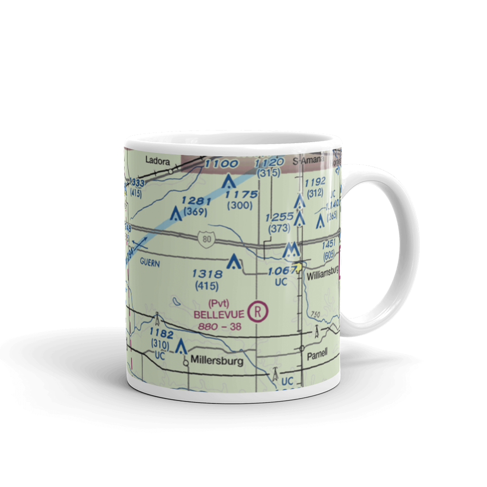 Rinehart Airport (0IA6) VFR Sectional  Mug 
