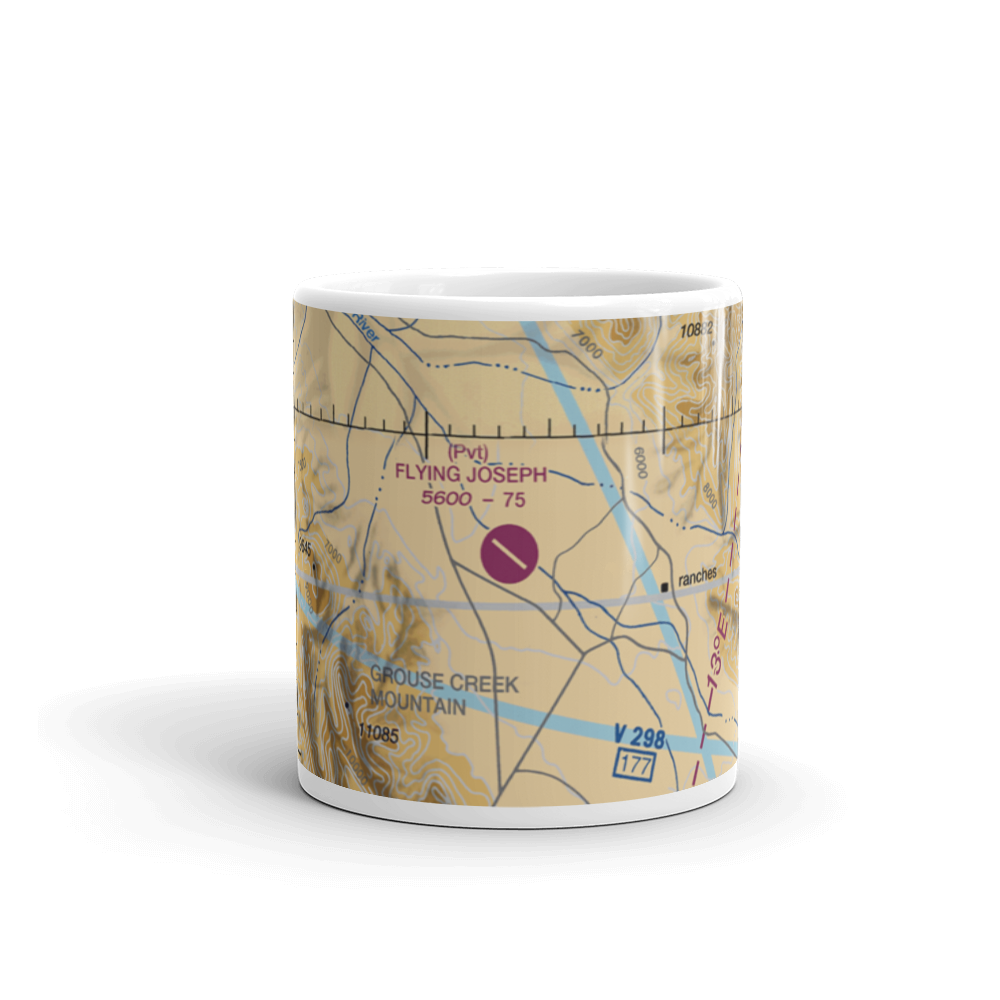 Flying Joseph Ranch Airport (0ID2) VFR Sectional  Mug 