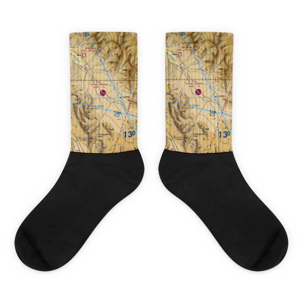 Flying Joseph Ranch Airport (0ID2) VFR Sectional Socks 