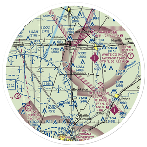 Marshall Field (0II5) VFR Sectional Sticker (30 mile)