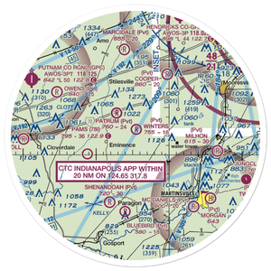 Winters Airport (0II9) VFR Sectional Sticker (30 mile)