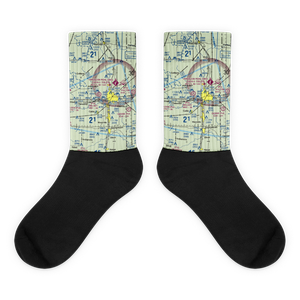 Flying B Ranch Airport (0IL3) VFR Sectional Socks