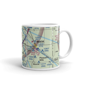 The Lazy K Airport (0IN2) VFR Sectional  Mug