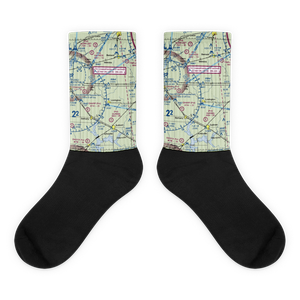 Dawson Farms Airport (0IS4) VFR Sectional Socks