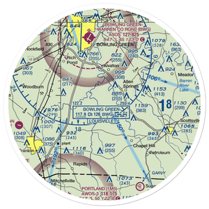 Falin Landing Strip (0KY5) VFR Sectional Sticker (30 mile)