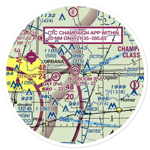 Busboom RLA Restricted Landing Area (0LL5) VFR Sectional Sticker (20 mile)