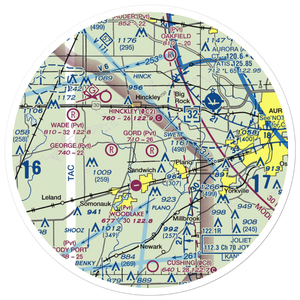 Gord Airport (0LL6) VFR Sectional Sticker (30 mile)