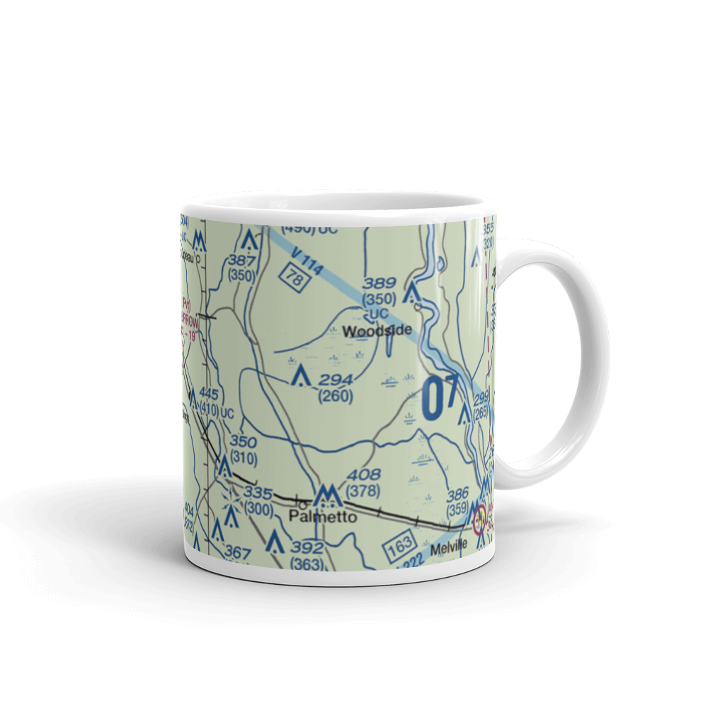 Dufour Airport (0LS6) VFR Sectional  Mug 