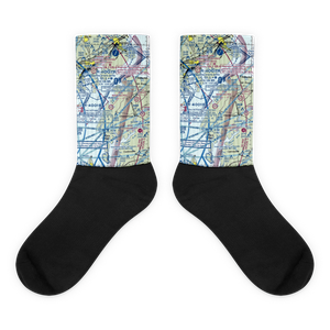 Pond View Private Airport (0MD4) VFR Sectional Socks