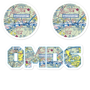 Walters Airport (0MD6) VFR Sectional Sticker Pack